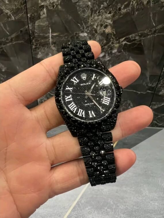 Cartier watch 40mm Cartier Santos 100 XL - Black Diamond Men s