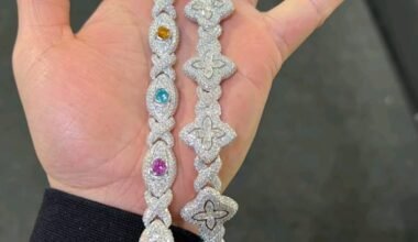 Moissanite Evil Eye Eternity Bracelet - White Gold