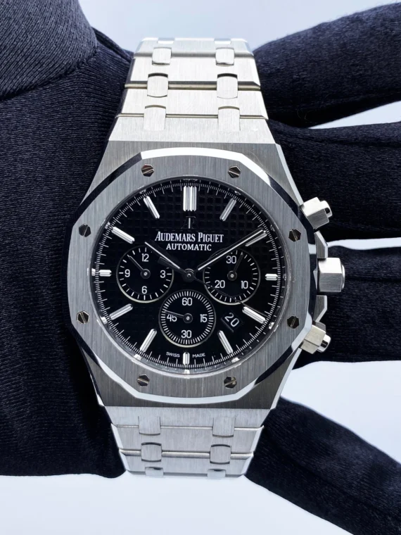 Audemars Piguet Royal Oak Men's Black Watch - 26320ST.OO.1220ST.01