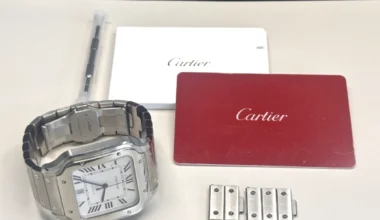 Cartier Santos Large Model Stainless Steel Men's Watch WSSA0018