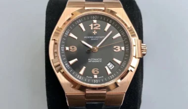 Vacheron Constantin Overseas automatic mechanical 42mm black dial men's watch