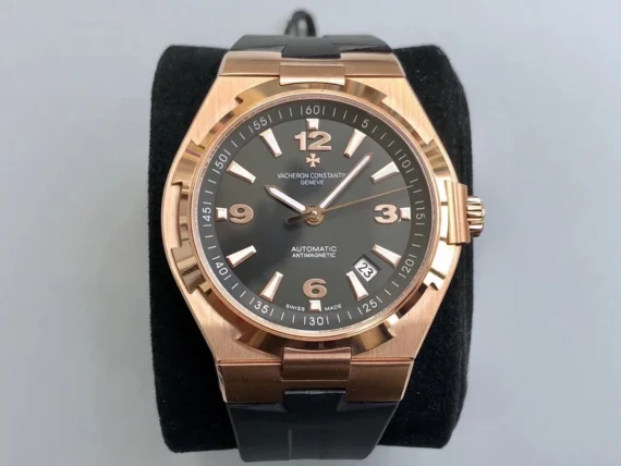 Vacheron Constantin Overseas automatic mechanical 42mm black dial men's watch