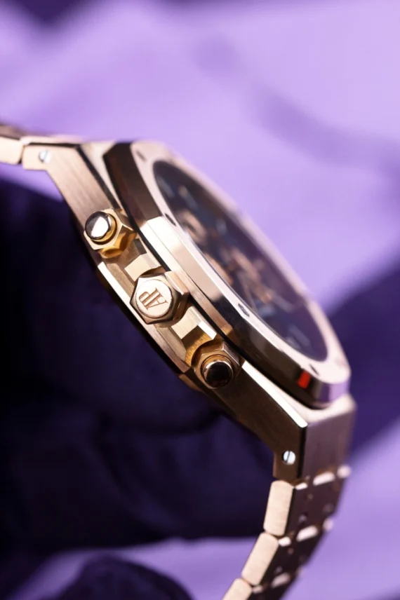 Audemars Piguet Royal Oak Chronograph Rose Gold - Men's Watch 26331OR