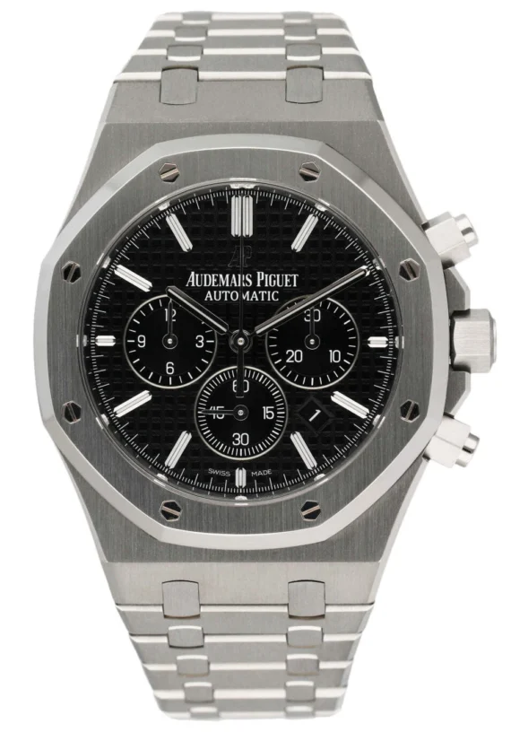Audemars Piguet Royal Oak Men's Black Watch - 26320ST.OO.1220ST.01