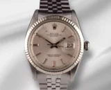 Rolex 36mm Datejust Mens Steel Watch Fluted Folded Jubilee Silver Dial 1601