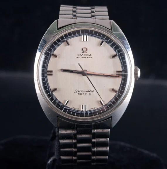 Omega Seamaster Cosmic Stainless Steel Automatic Mechanical Wrist Watch 76.5g