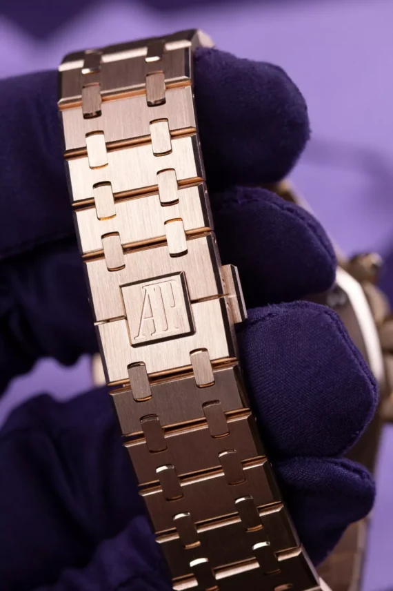 Audemars Piguet Royal Oak Chronograph Rose Gold - Men's Watch 26331OR