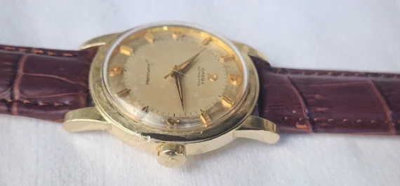 Vintage Omega Seamaster 14k Gold Filled GX6250 34mm AUTOMATIC Watch Cal 500