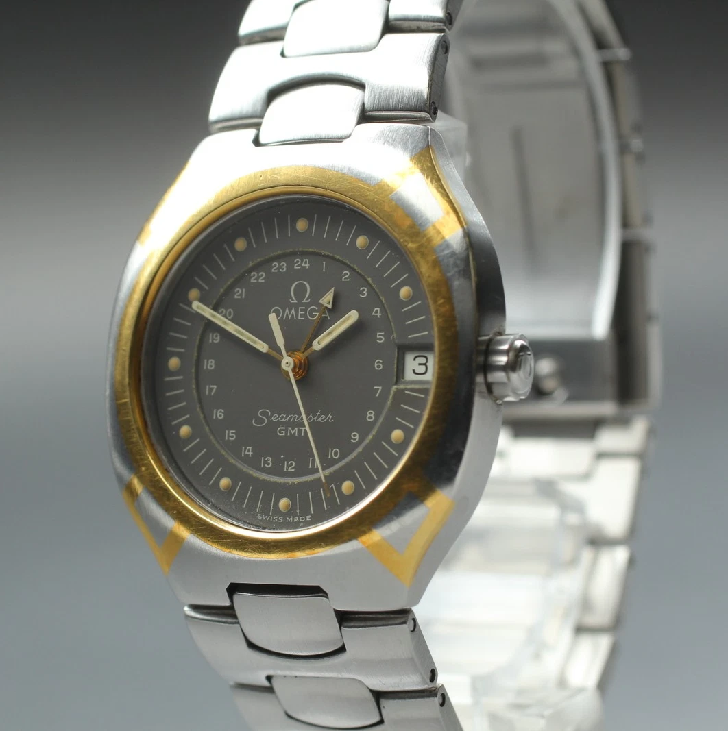 [Exc+5] OMEGA Seamaster Polaris GMT Cal. 1449 Quartz 31mm Swiss Made Men's Watch
