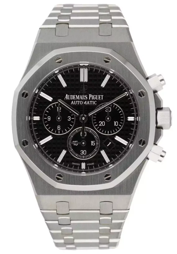 Audemars Piguet Royal Oak Men's Black Watch - 26320ST.OO.1220ST.01