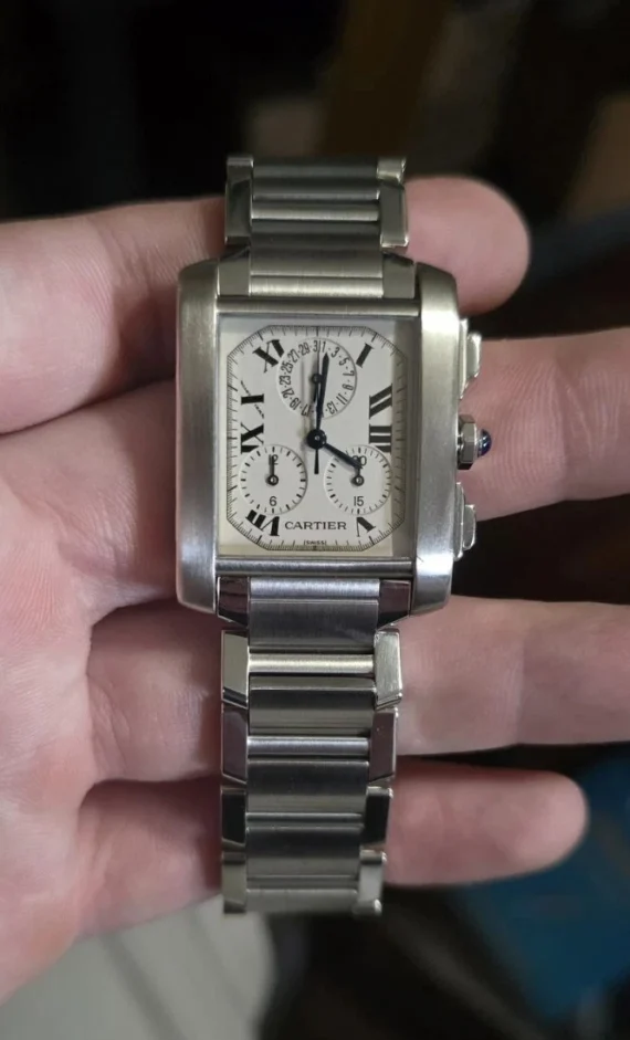 Cartier Tank Chronograph Francaise Chronograph VERY CLEAN PIECE