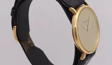 VACHERON CONSTANTIN Manual Winding Geneva Gold Dial Round Men's Watch